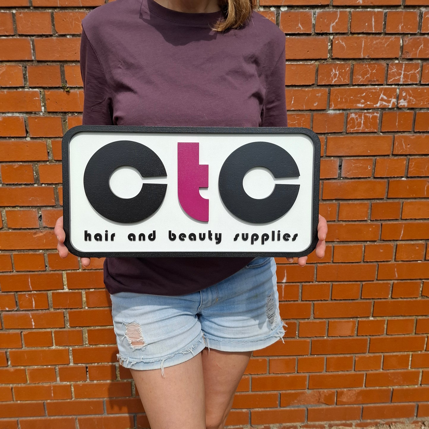 Custom 3D Logo Sign and Wall Plaque