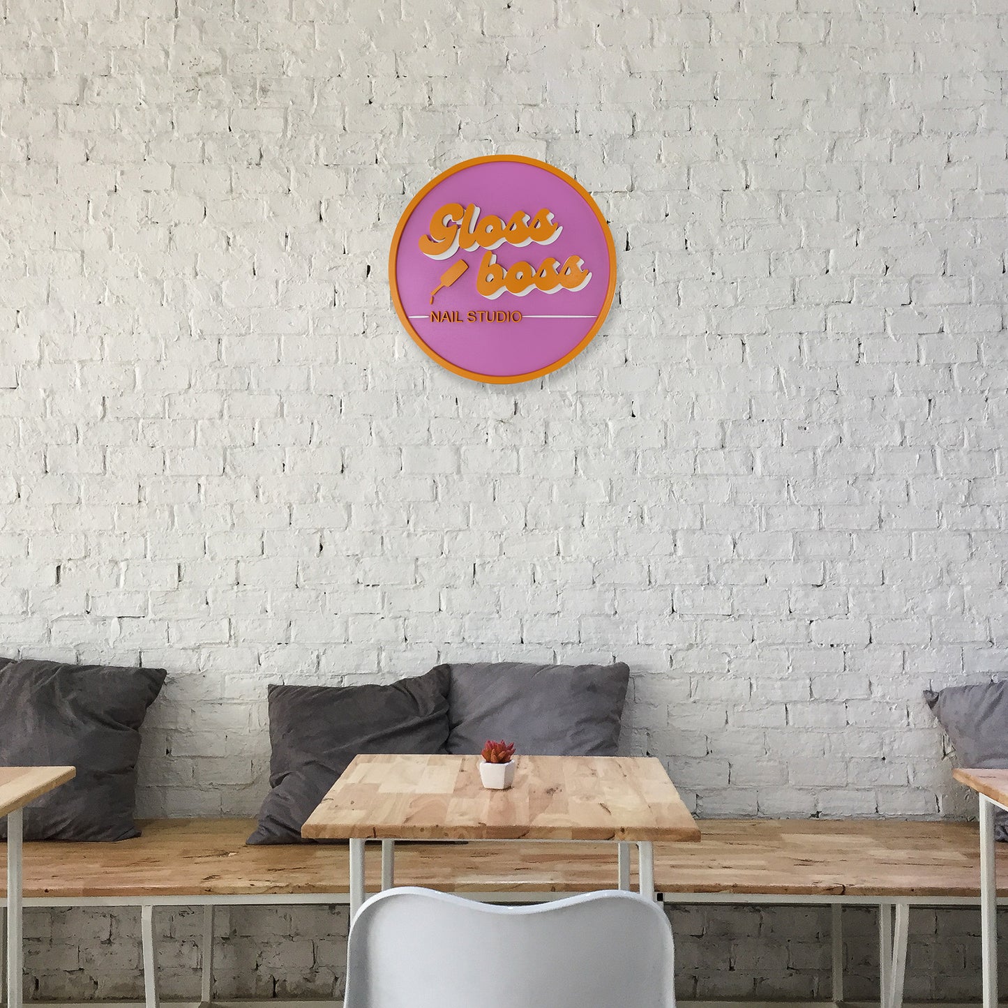 Custom 3D Logo Sign and Wall Plaque