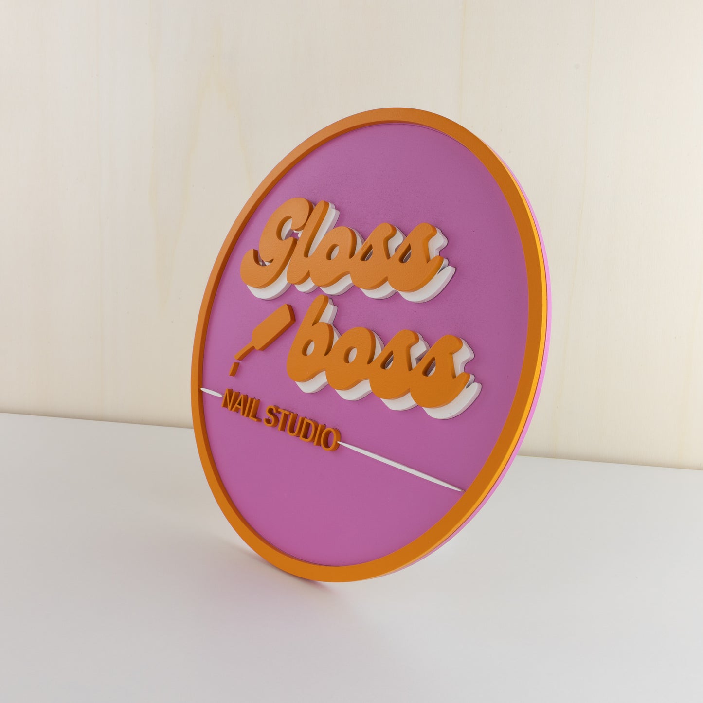 Custom 3D Logo Sign and Wall Plaque