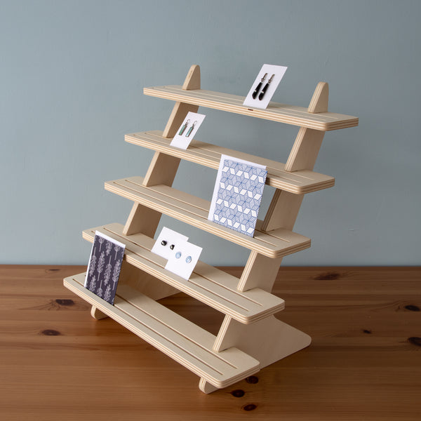 Space Saving Compact 5 Tier Display Stand