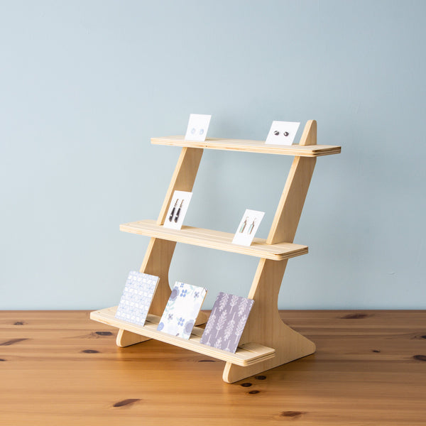 Space Saving Compact 3 Tier Display Stand