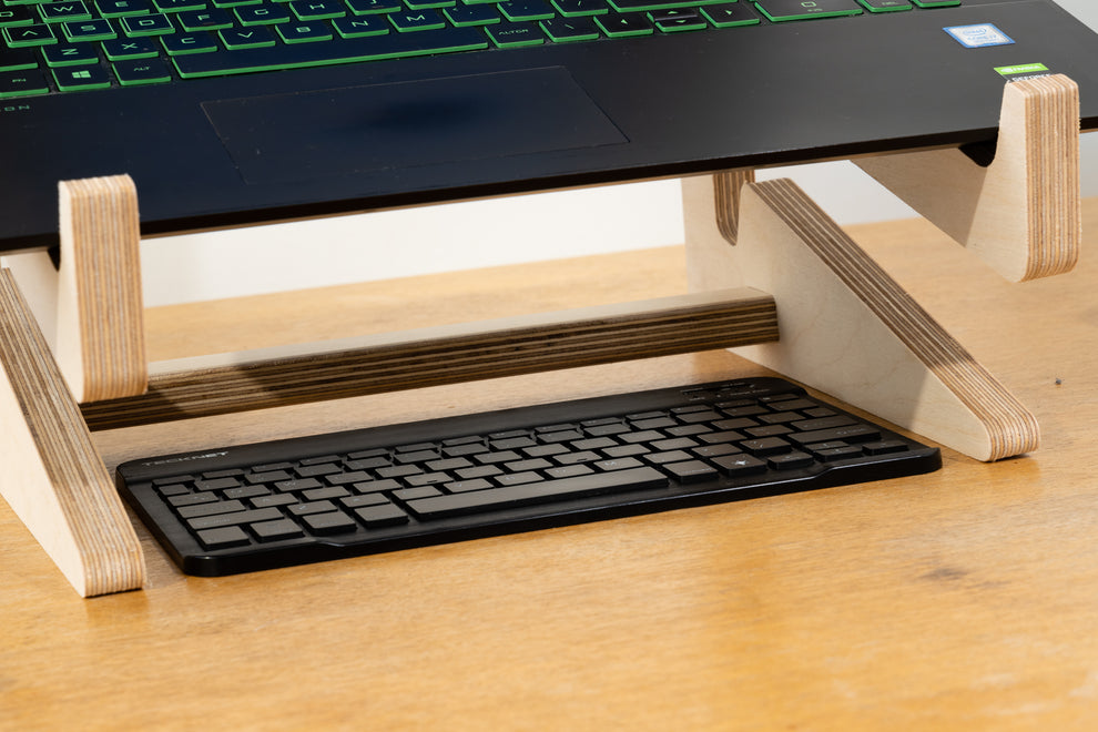 Adjustable Wooden Laptop Stand – Dust Shack