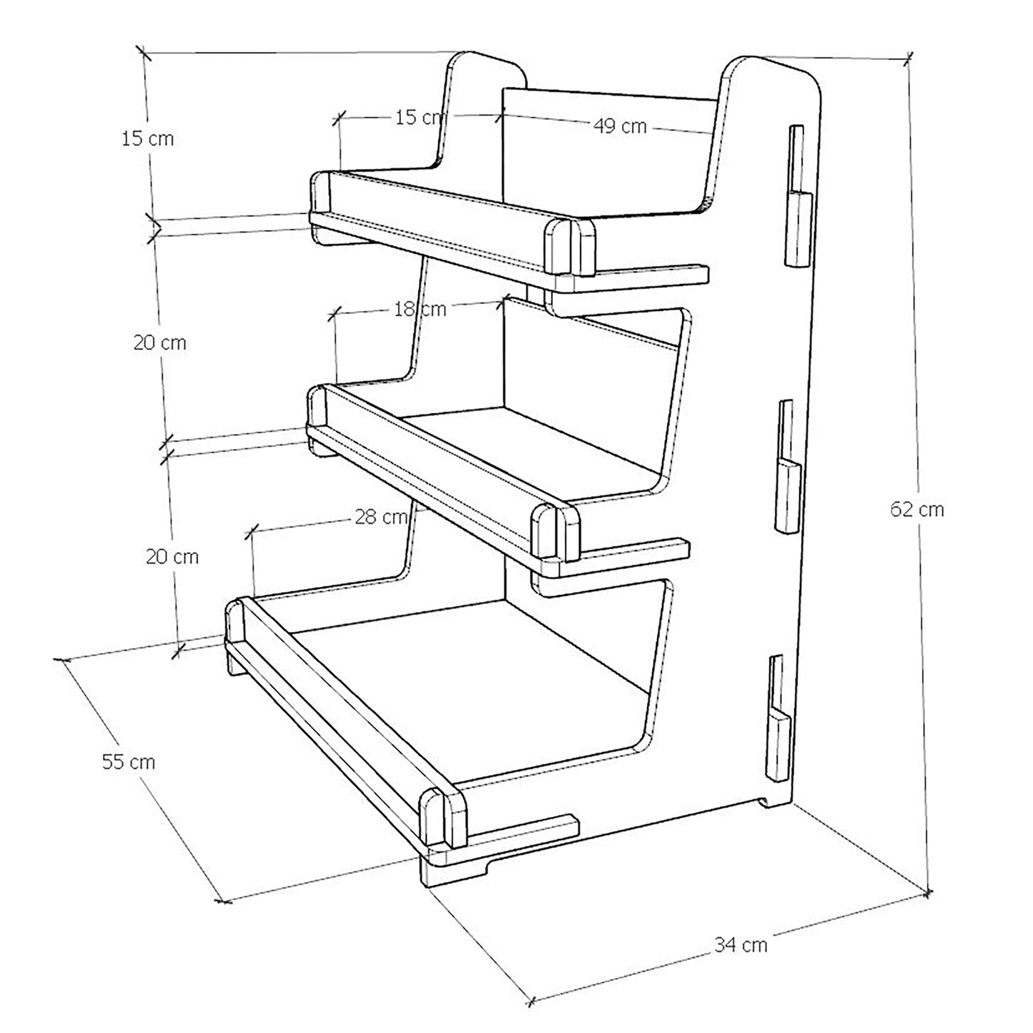Bakery Countertop Stand
