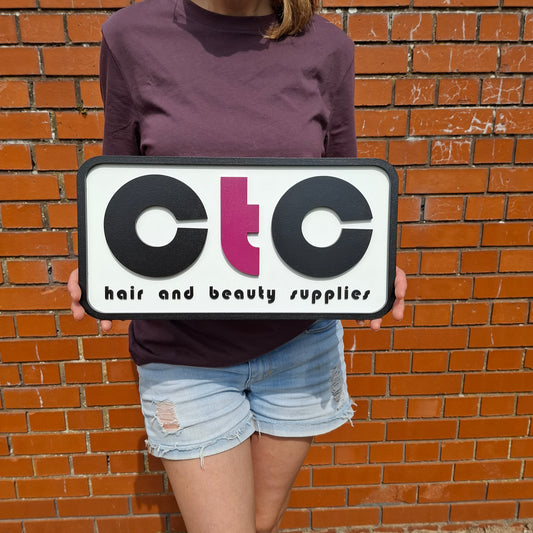 Custom 3D Logo Sign and Wall Plaque