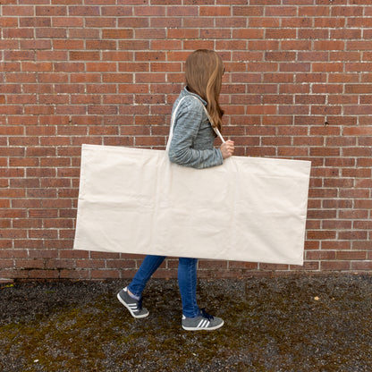 Free-standing OSB Pegboard Display Stand