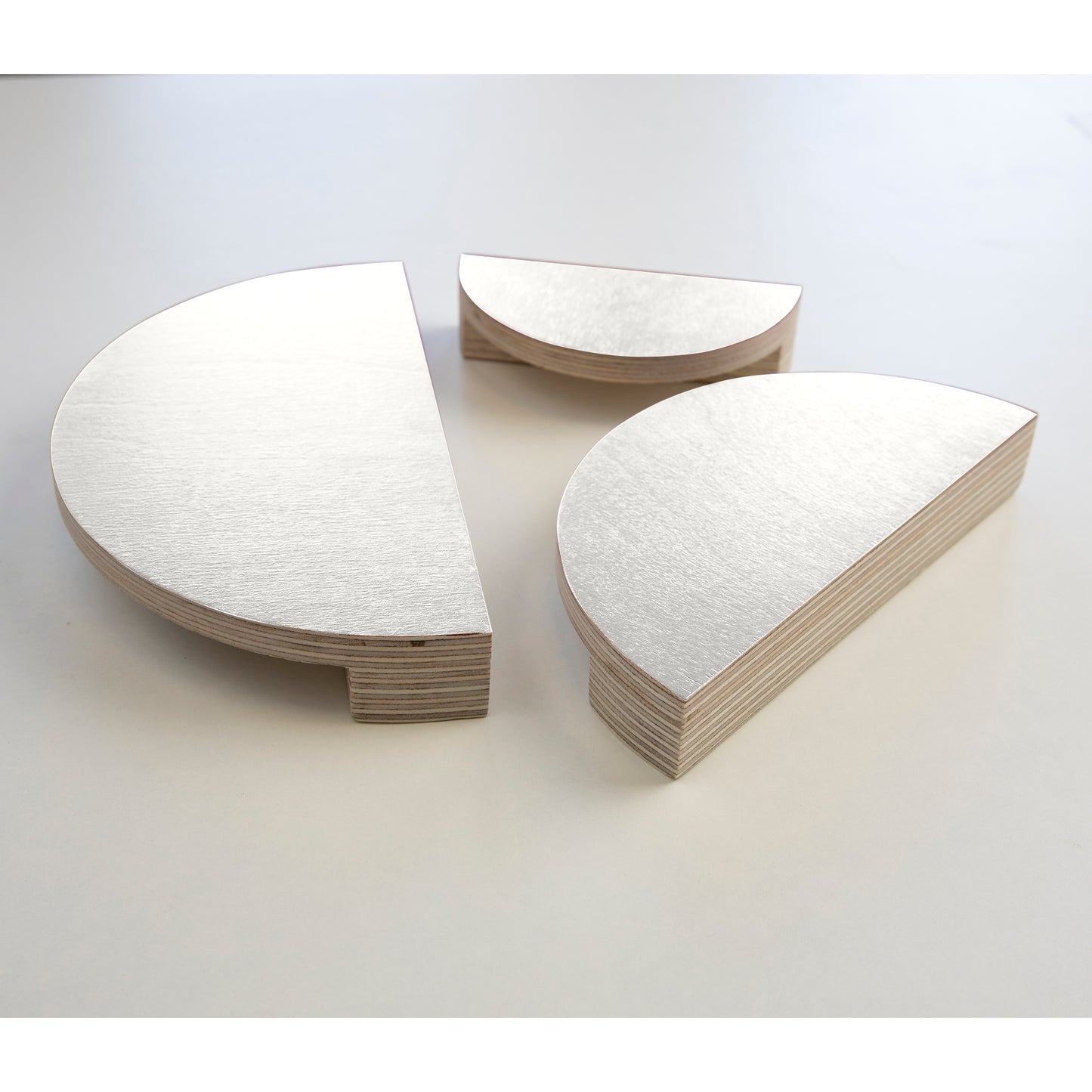 white kitchen plywood handles