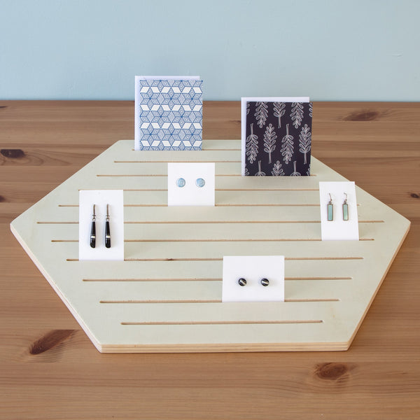 Hexagonal Display Stand