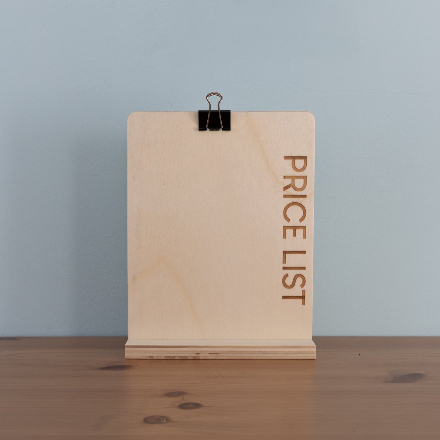 A5 Menu Price List Display Board