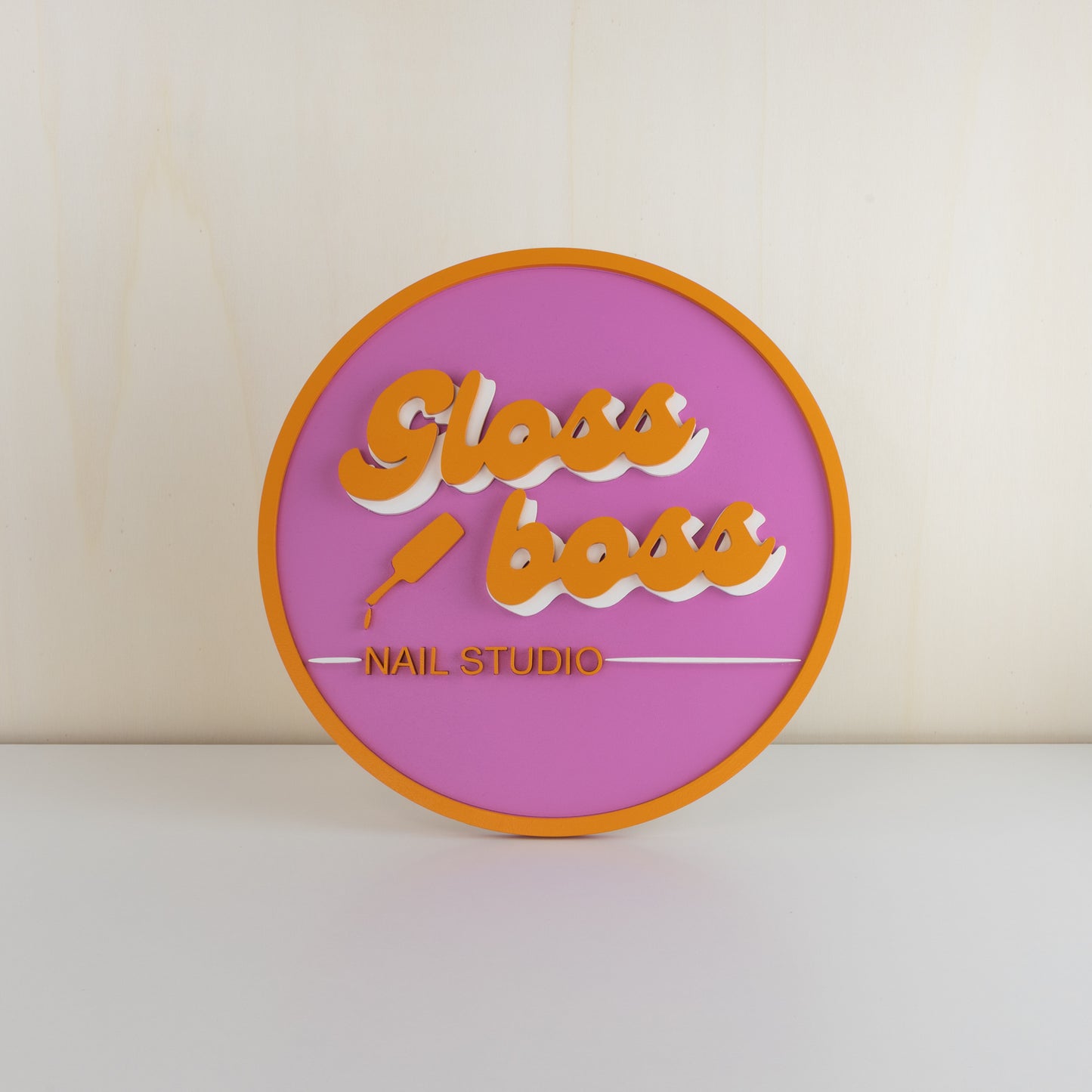 Custom 3D Logo Sign and Wall Plaque