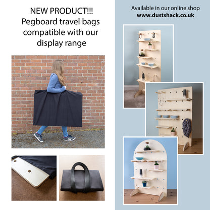 Pegboard Display Travel Bag