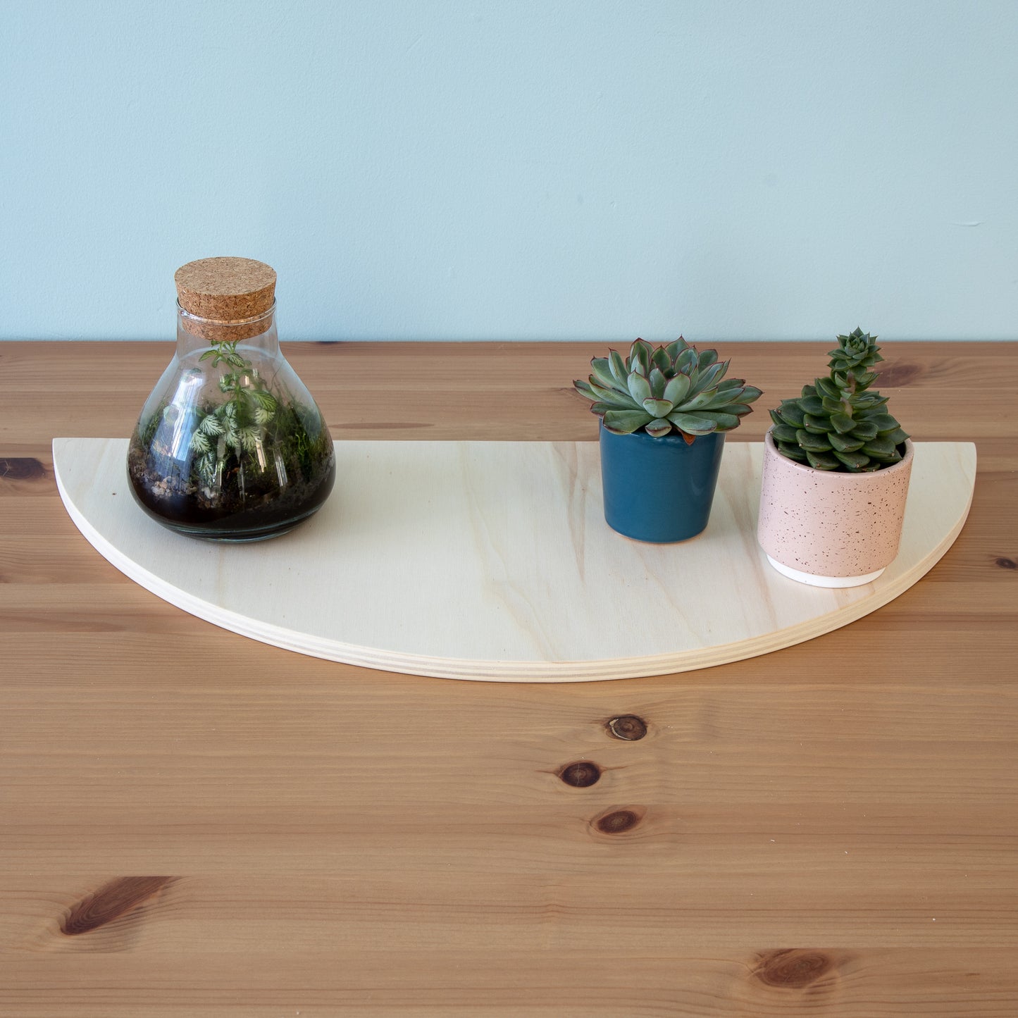 Semi-Circular Display Stand