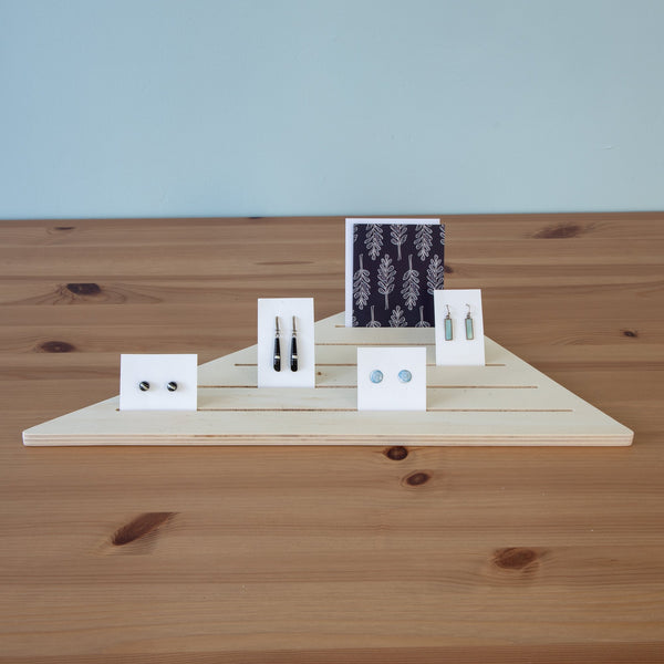 Triangular Corner Display Stand – Dust Shack